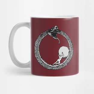 Sisyphus Ouroboros mashup Mug